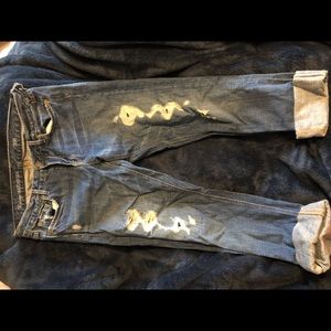 J Crew Vintage Matchstick distressed jeans 30R 12